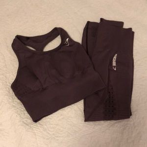 Gymshark energy seamless set